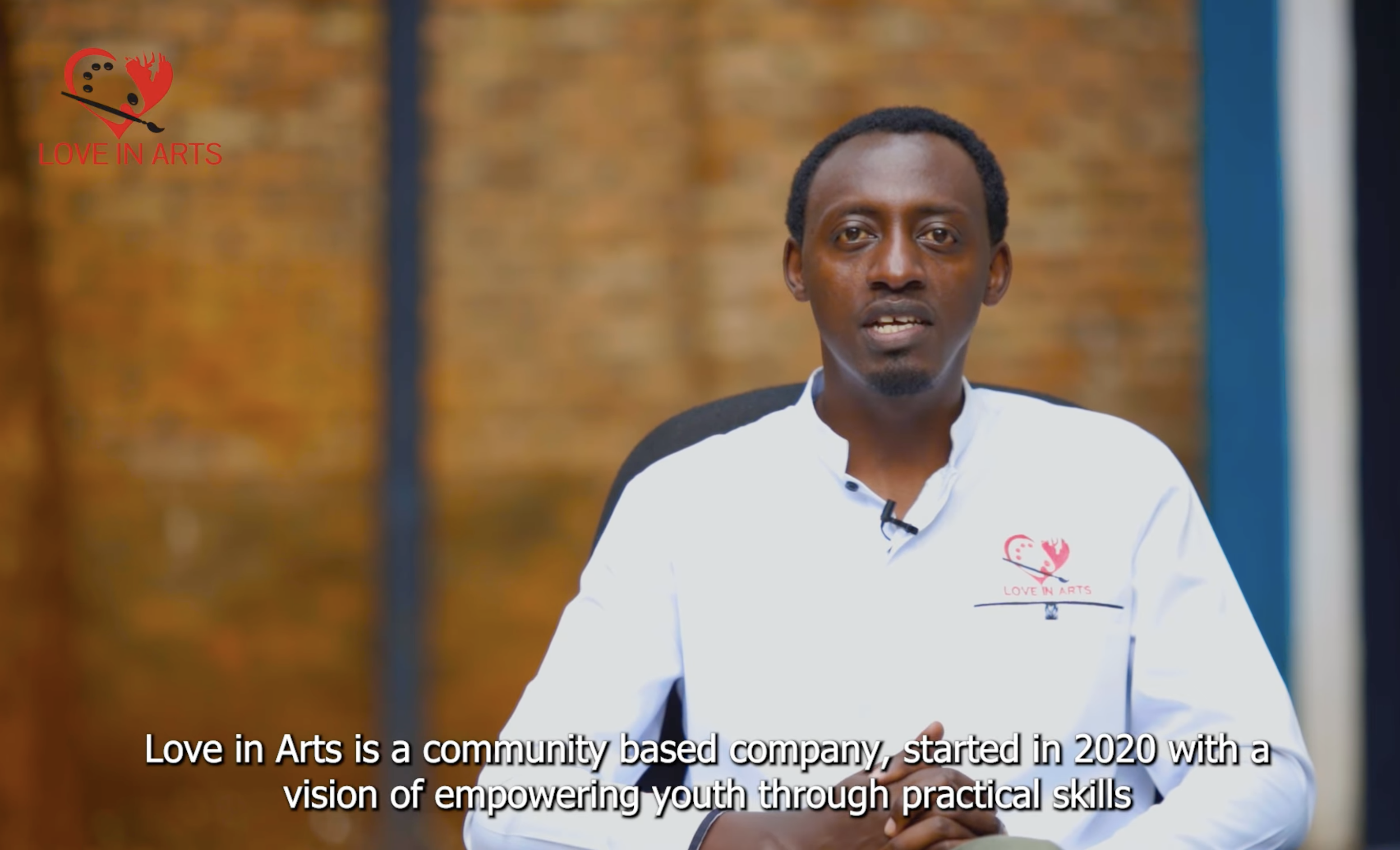 Testimony from the trained students who obtained their certificates after a 6 months training in Photography, Videography and Filmmaking under SDF/RTB in Love in Arts